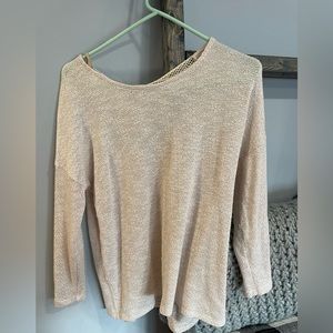 American eagle sweater with lace detailing on back